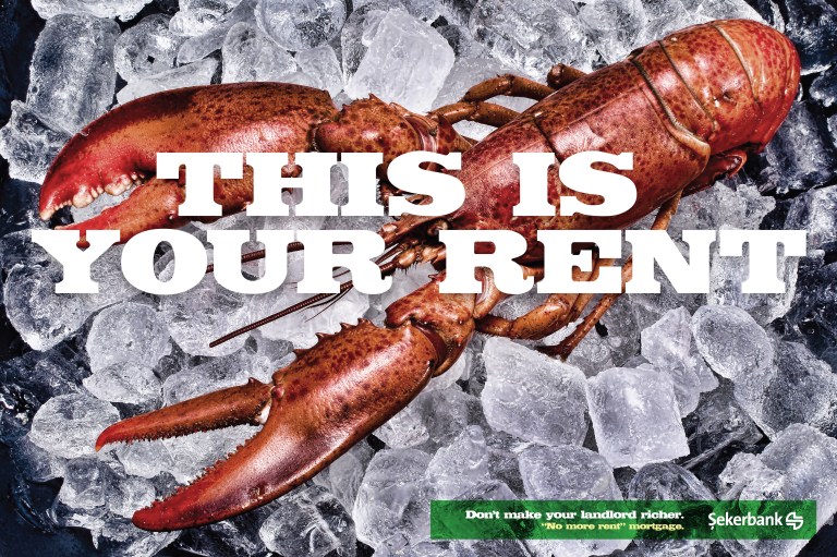 Sekerbank "This is your rent / 1"